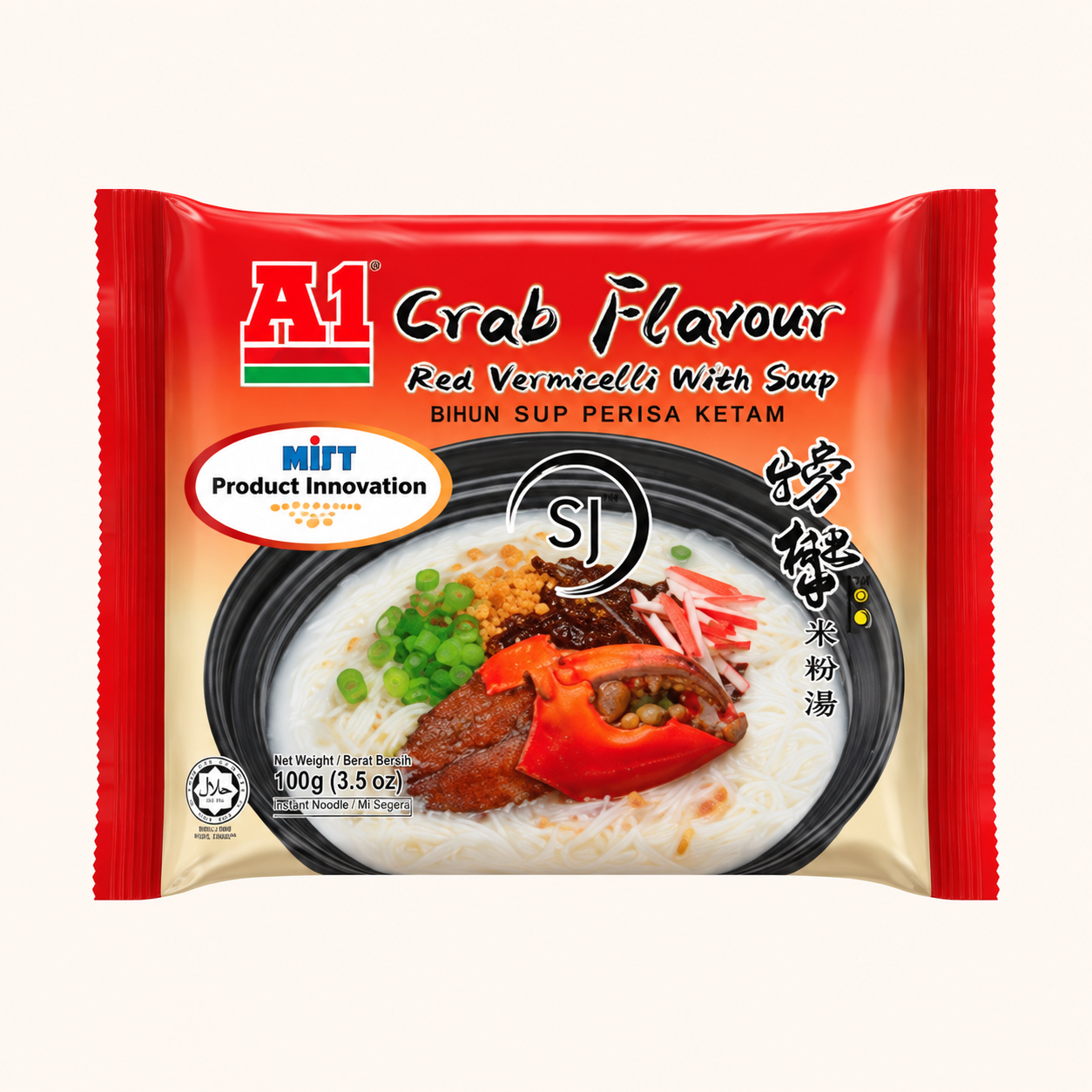 A1 Crab Flavour Rice Vermicelli in White Soup