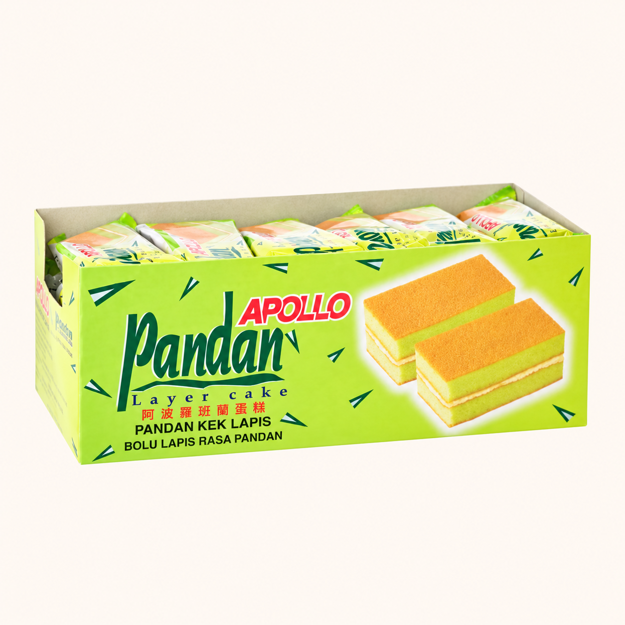Apollo Pandan Layer Cake