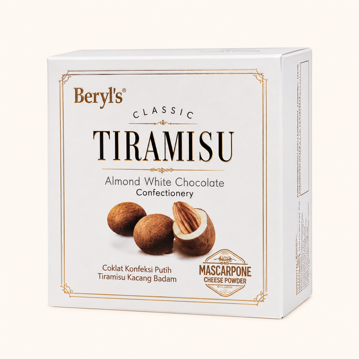 Beryl’s Tiramisu Almond White Chocolate