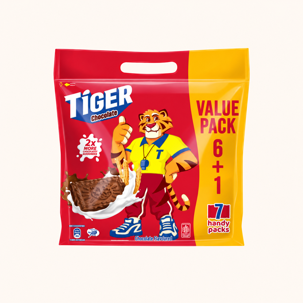 Tiger Chocolate Biscuits Multipack